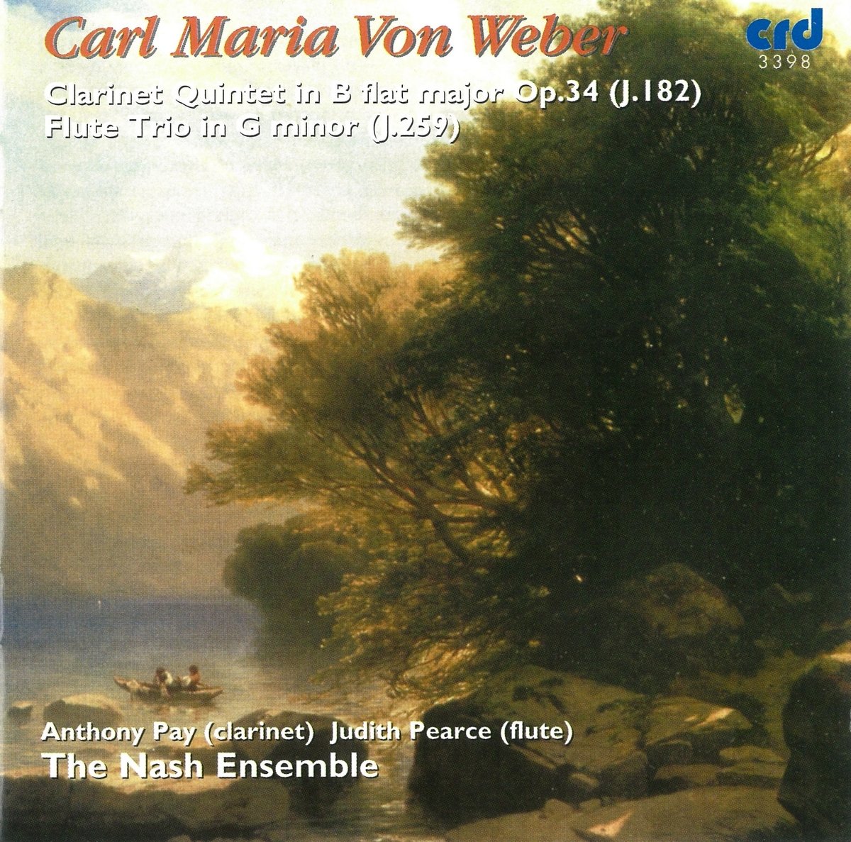 Carl Maria von Weber: Clarinet Quintet in B flat J182, Flute Trio in G minor J259
