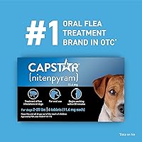 Vista 10 de Novartis Capstar Verde para perros de más de 25 libras - 6 tabletas