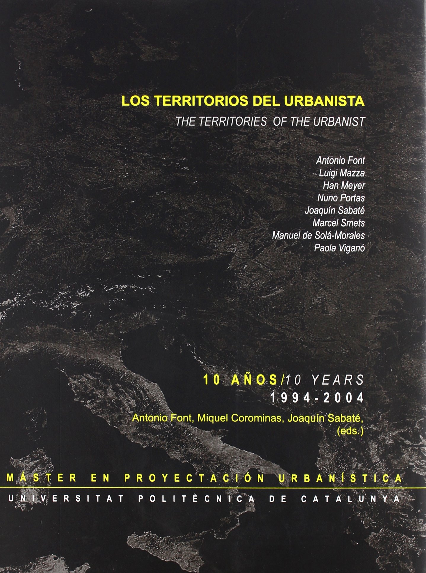 Los territorios del urbanista Master UPC livre d'architecture