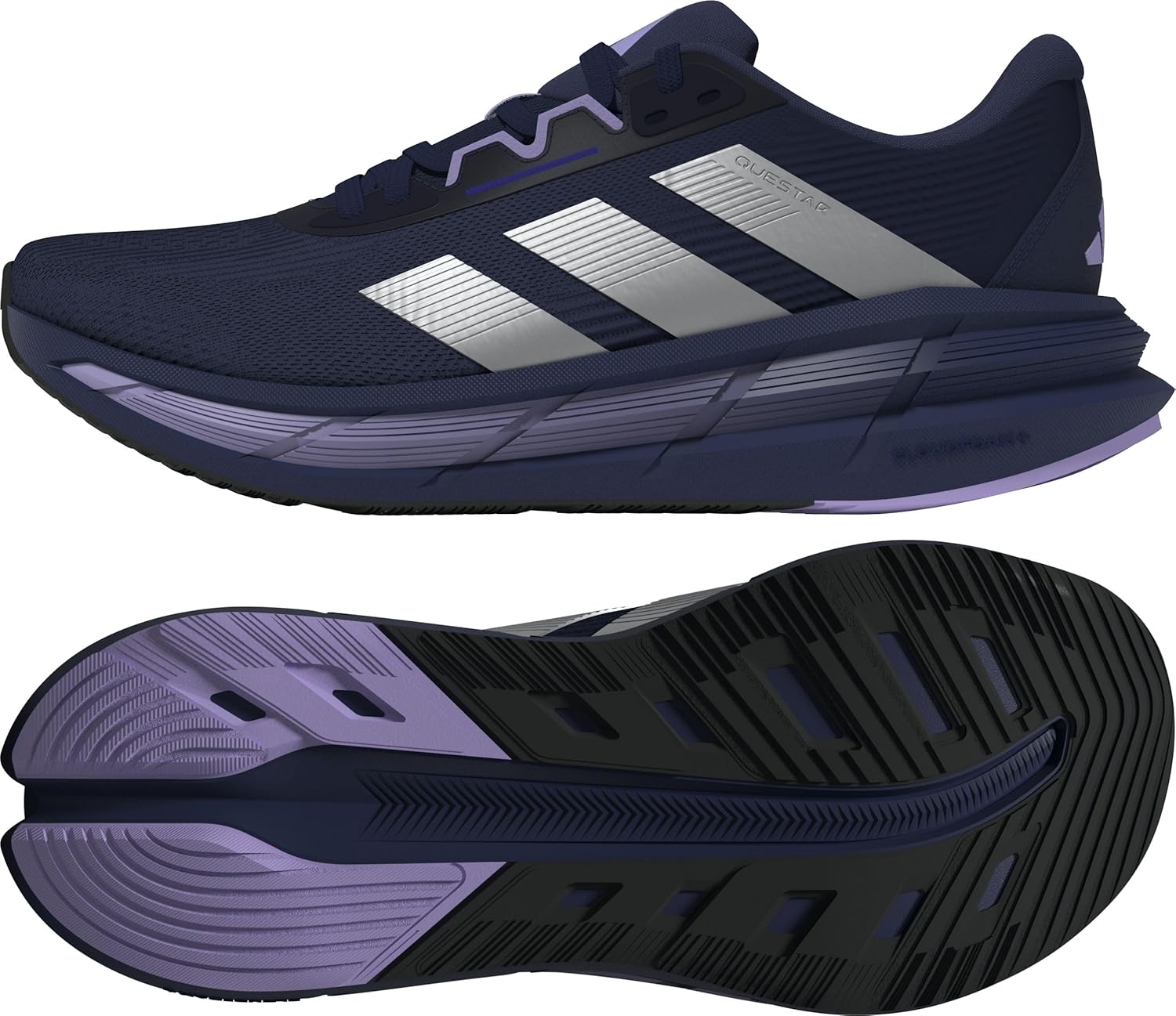 adidas Women's Questar 3 Running Sneaker - Picture 11 of 95