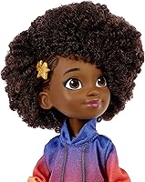 Vista 6 de Mattel Karma’s World Singing Doll Set with Accessories & Collectible Record, Sings 2 Songs