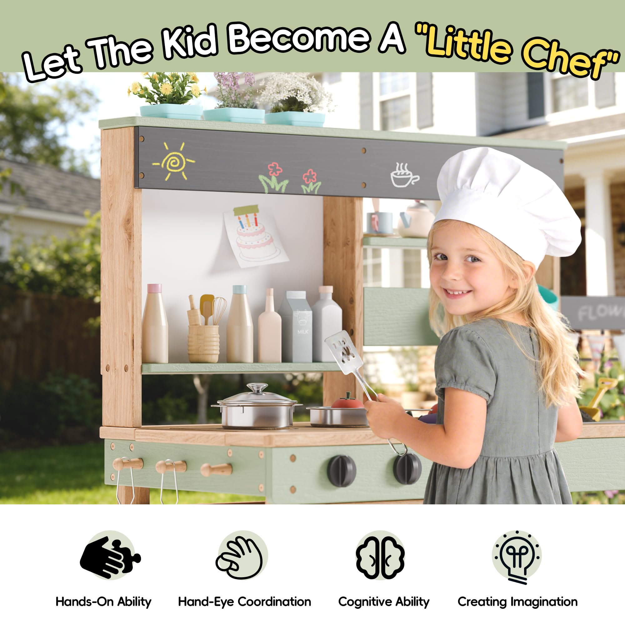 Outdoor Mud Kitchen for Kids — view 7