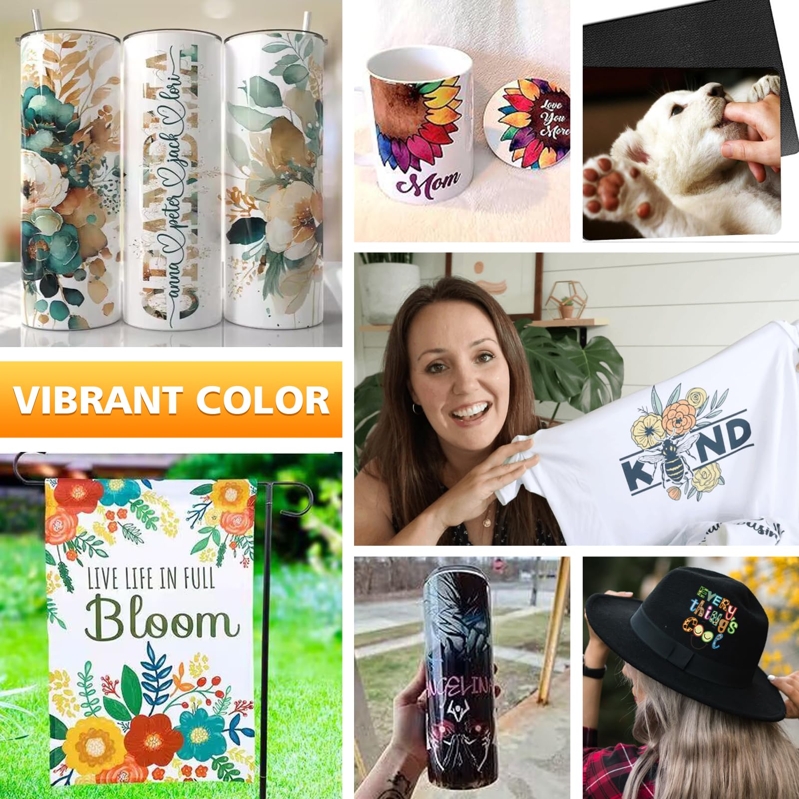 Sublimation Ink for Epson 2800 ET2850 ET2720 ET2760 ET4800 ET15000 Heat Press Transfer Ink