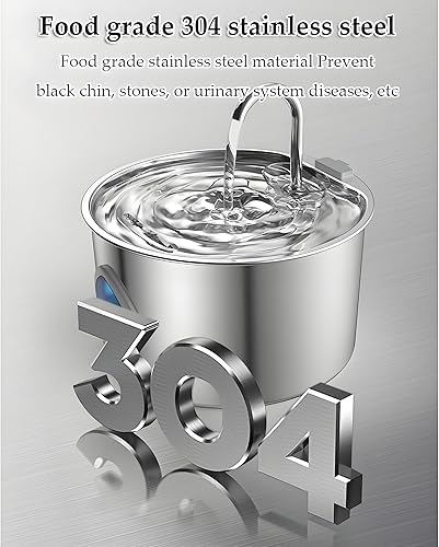 Miniatura 2 de Pawdrate - Fuente de agua para perro, dispensador automático de agua para perros y gatos con bomba silenciosa, gran capacidad de 3.2 L, 3 modos de