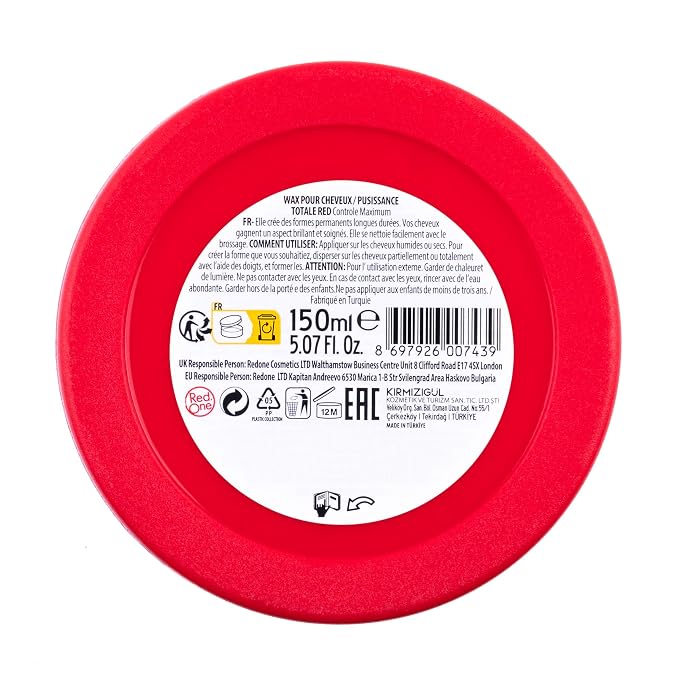 Cera Capilar Redone Hair Wax Red 150ml Control Máximo Brillo miniatura 9
