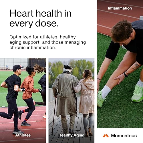 Miniatura 4 de Momentous Aceite de pescado omega-3 – Suplemento EPA y DHA de alta potencia para hombres y mujeres – Apoya la salud del corazón, las articulaciones