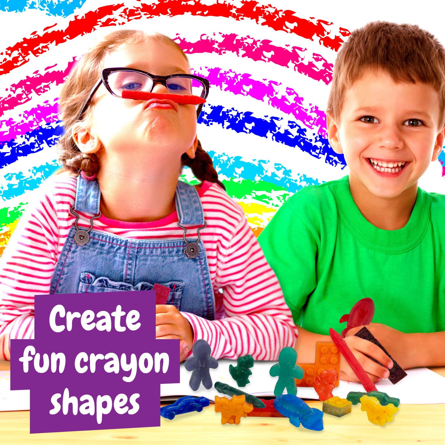 Science4you Kredki Lab - Stwórz własne kredki dla dzieci: Dinozaur, Jednorożec, Pałeczki malarskie, Kreatywne, Kolorowanie, Sztuka i rękodzieło Zestaw, Zabawka dla chłopców i dziewcząt 6 7 8 9+