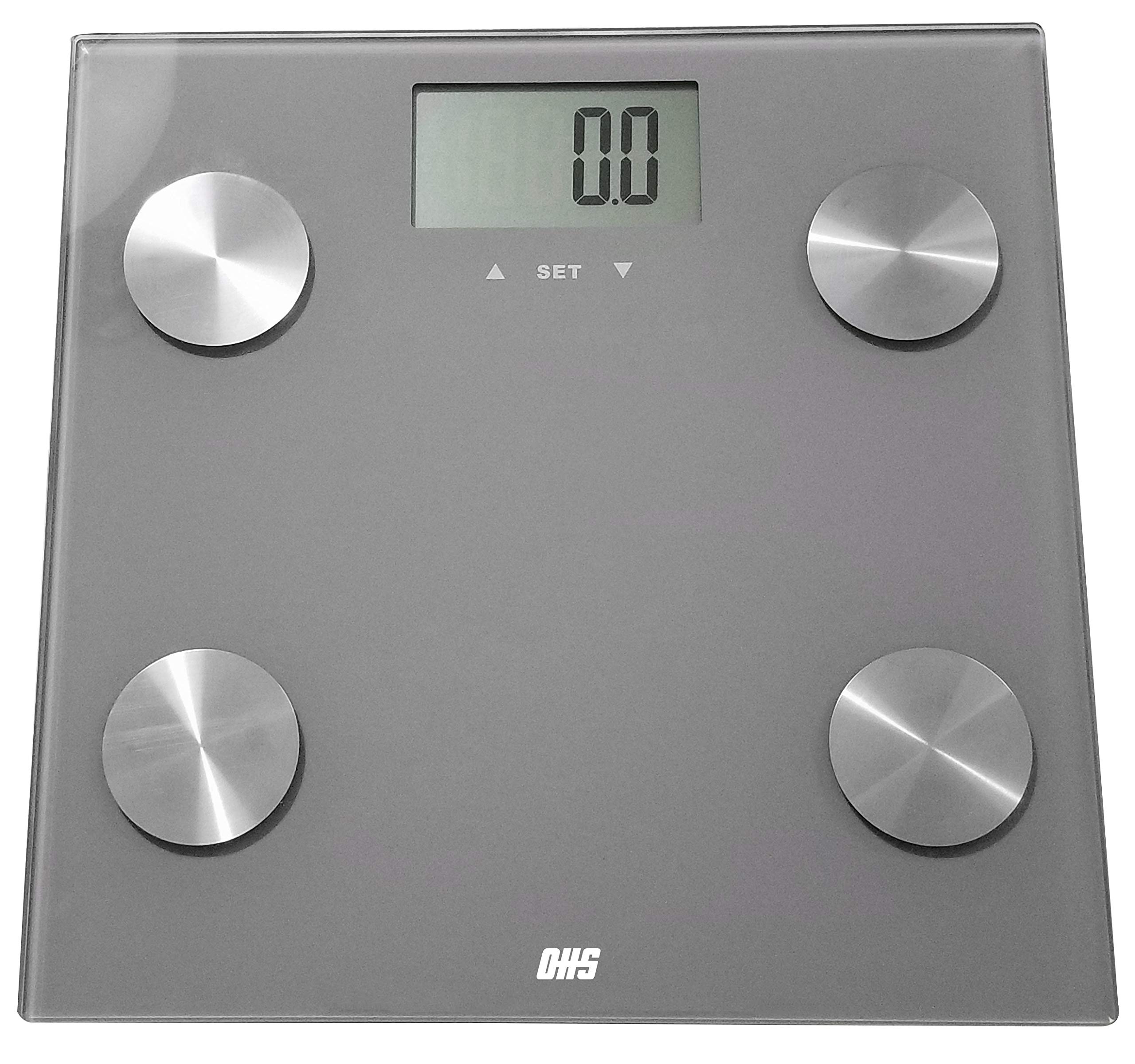 Optima Scale Figure Body Fat Bathroom Scale