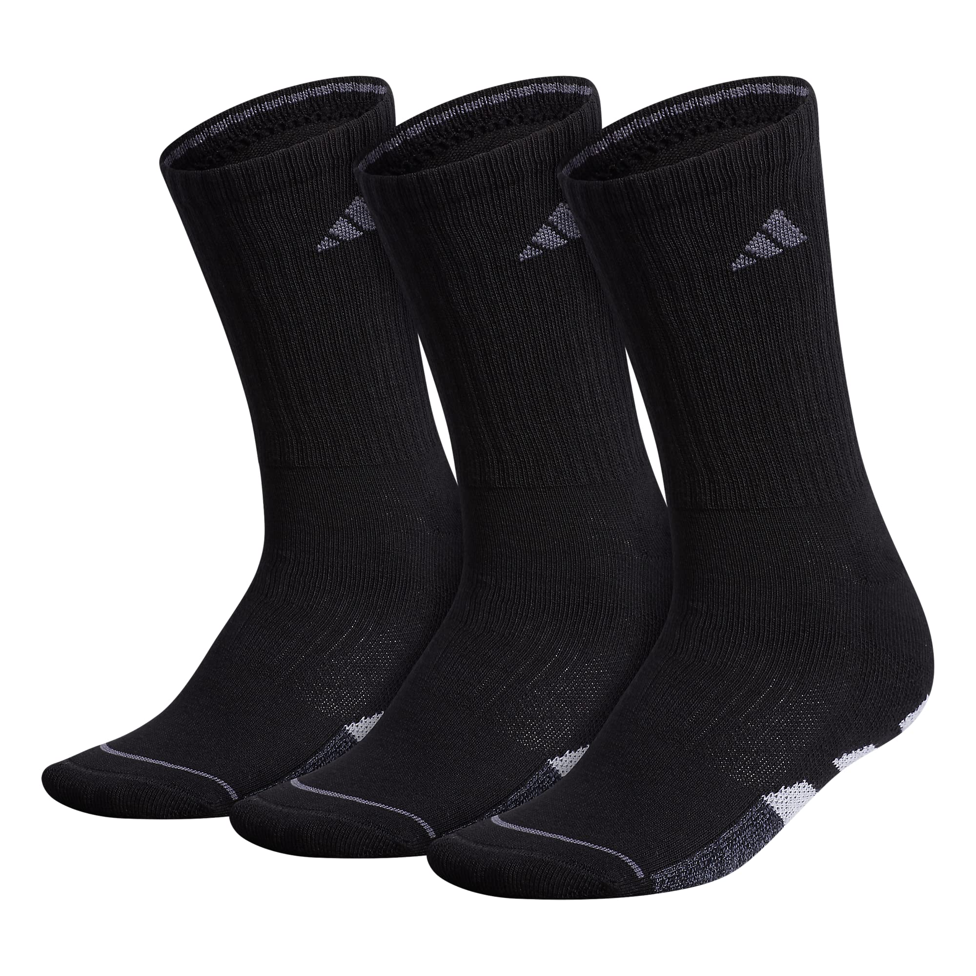 adidasWomen's Cushioned Crew Socks (3-Pair)