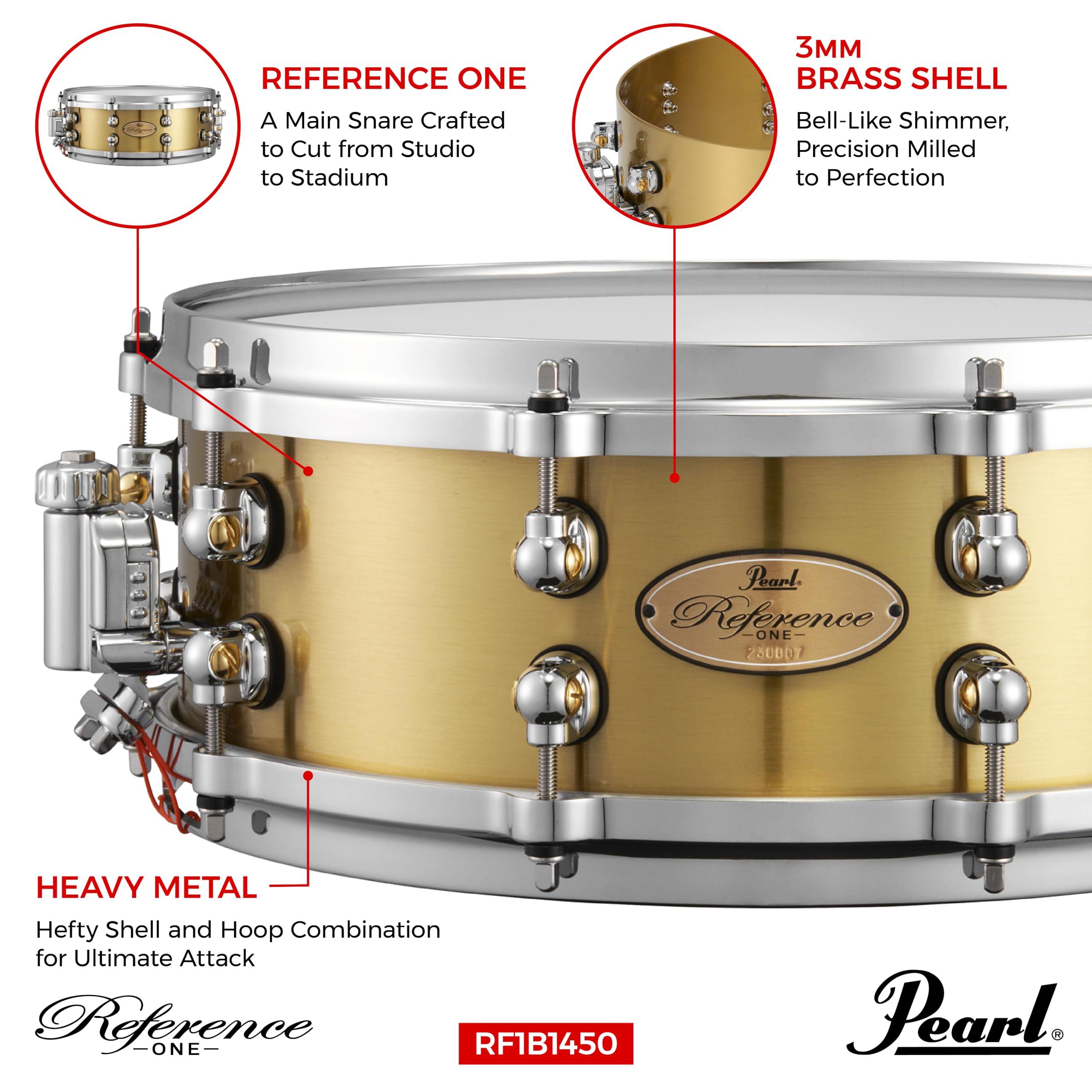 Pearl RFB1450 Reference 14x5 - パーカッション・打楽器 