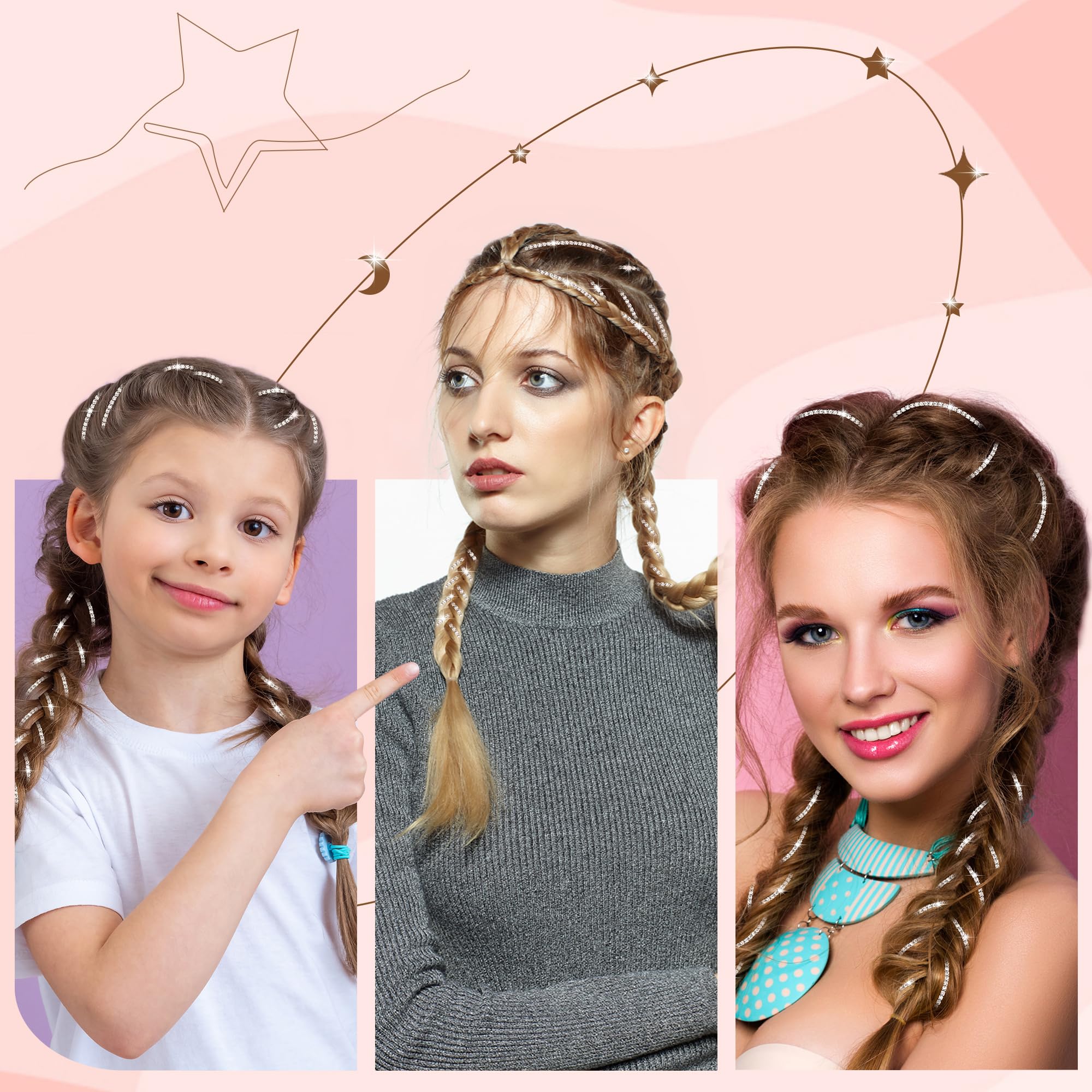 Catena per capelli da sposa - Italia