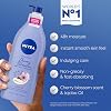 NIVEA Oil Infused Cherry Blossom y Aceite de Jojoba Loción Corporal para Mujer, Loción Perfumada a Flor de Cerezo de Rápida Absorción y No Grasosa que Humecta por 48 Horas, Botella con Bomba de 16.9 fl oz (Paquete de 1) 5