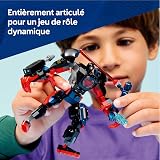 LEGO Marvel Mech di Miles Morales vs. Spider-Man 2099-76337 | Giochi per bambini da 6 anni, action figure robot, 2 minifigure e accessori, giocattolo dei supereroi, idea regalo, 135 pezzi - 4