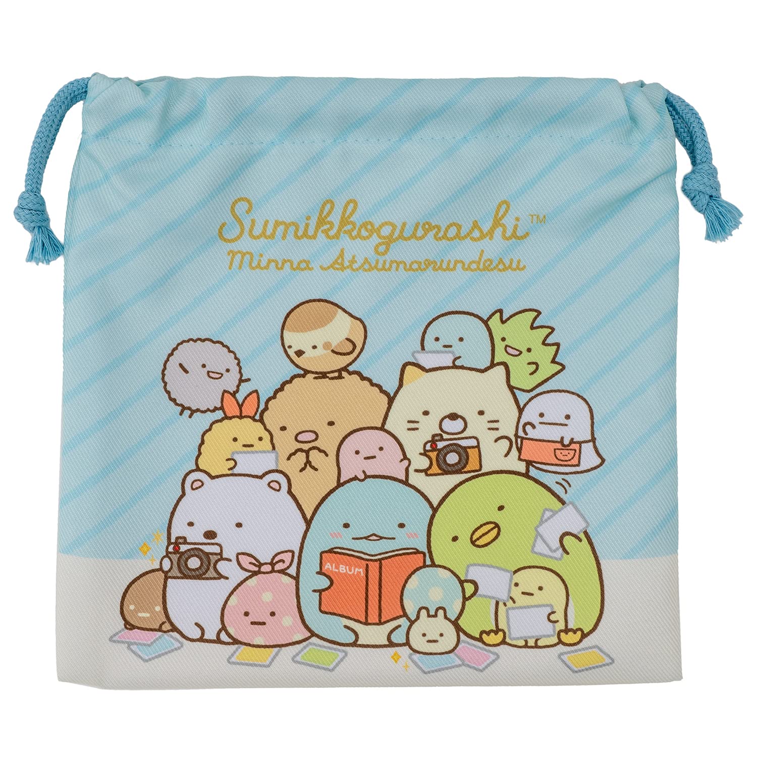 Amazon｜ティーズファクトリー(T'S Factory) 巾着 すみっコぐらし 20cm