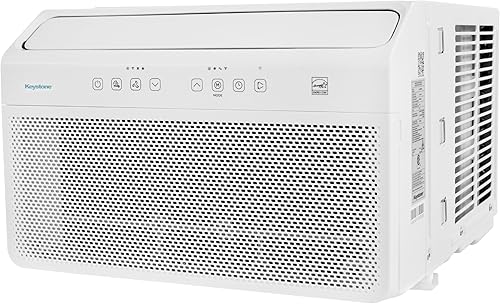 Miniatura 14 de Keystone - Aire acondicionado inversor de 8,000 BTU montado en ventana con operación silenciosa y de alta eficiencia y control remoto, unidad