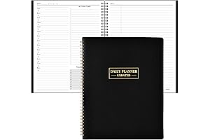 Daily Planner Undated - Undated Daily Calendar Page a Day