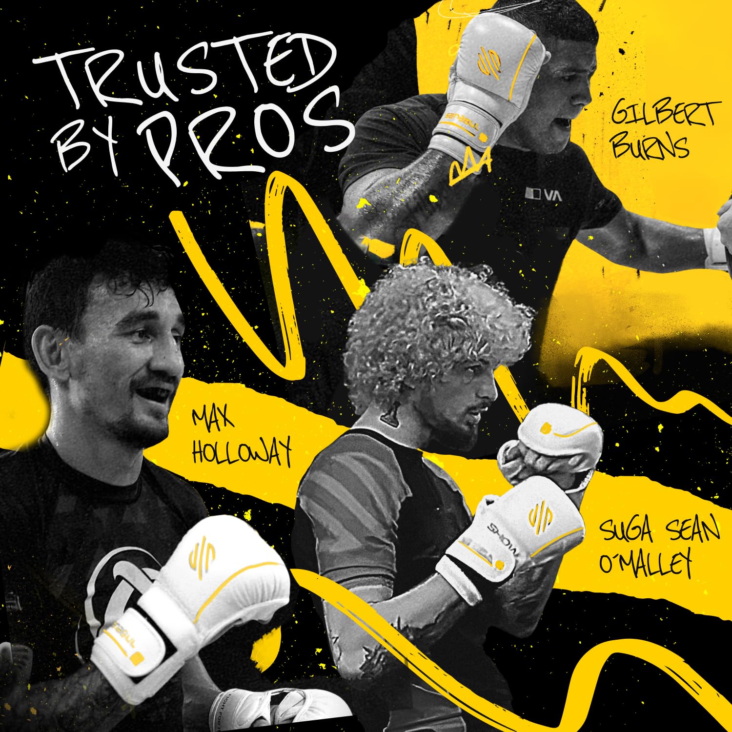 Amazon | Sanabul Gold Strike Puffy MMA グローブ プレミアム 7オンス