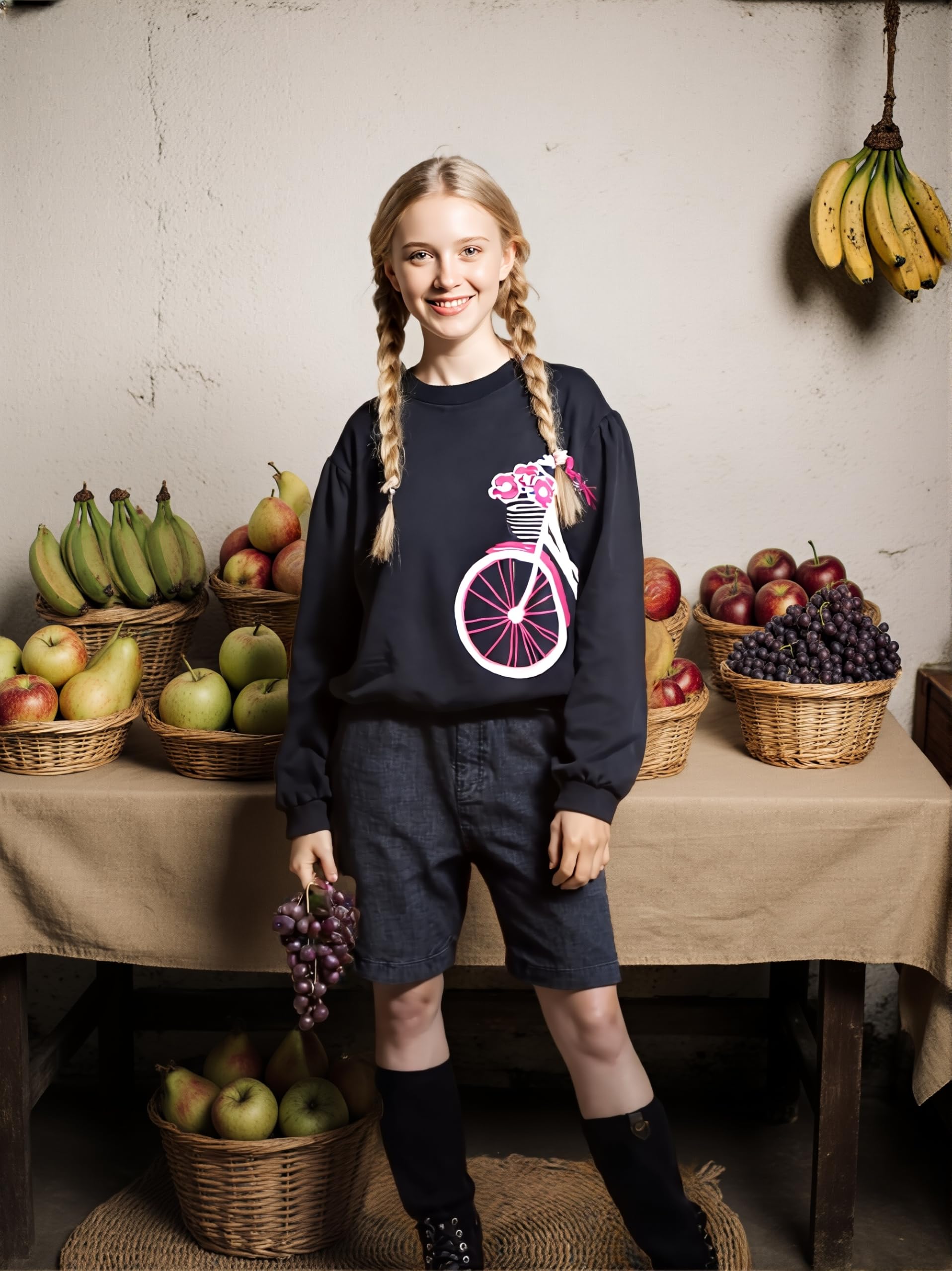 T2F Sudadera con capucha para niña