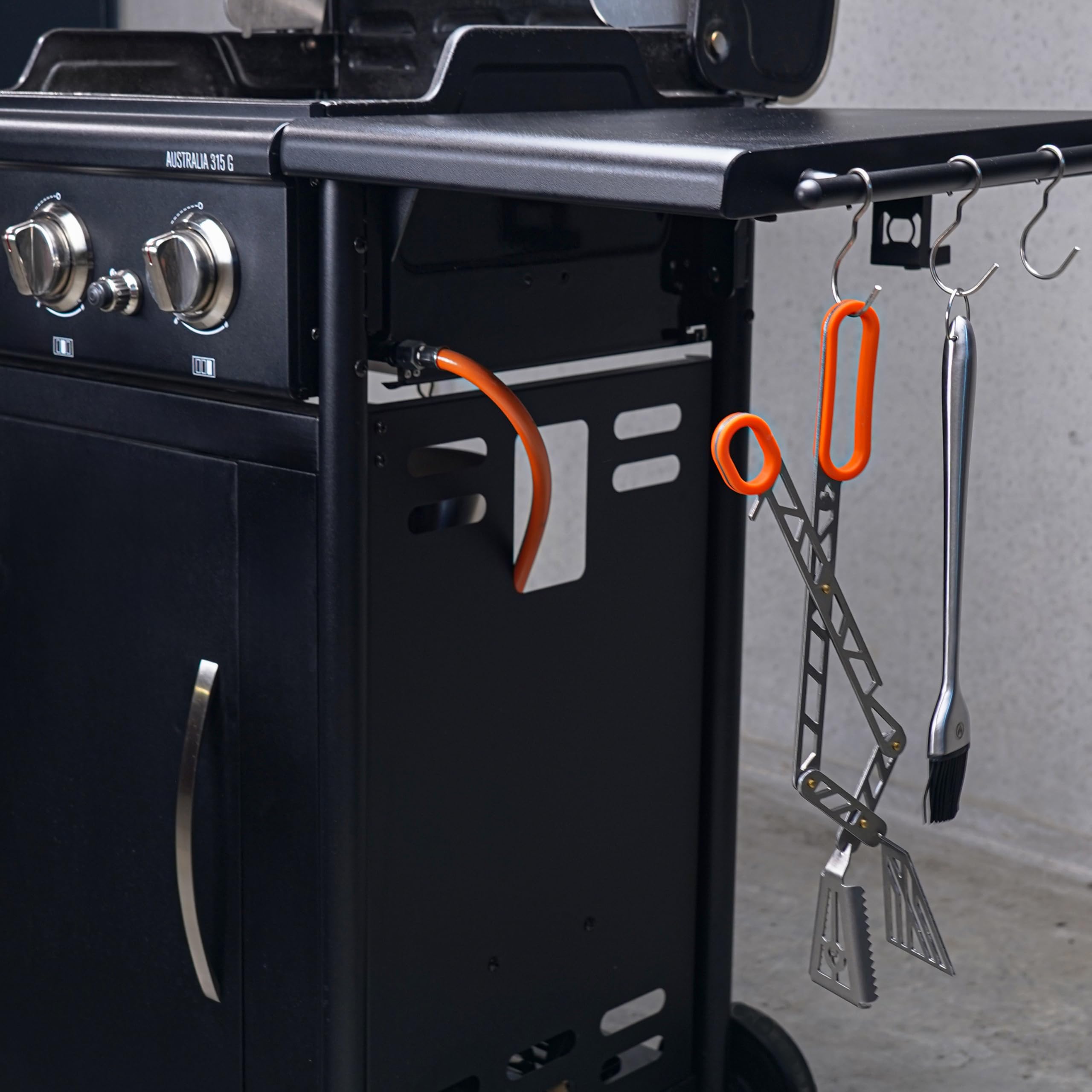Grillrost.com Das Original T-Rex - Le Migliori pinze da Barbecue tedesche - Massima Potenza Grazie all'azione a Leva - Acciaio Inossidabile
