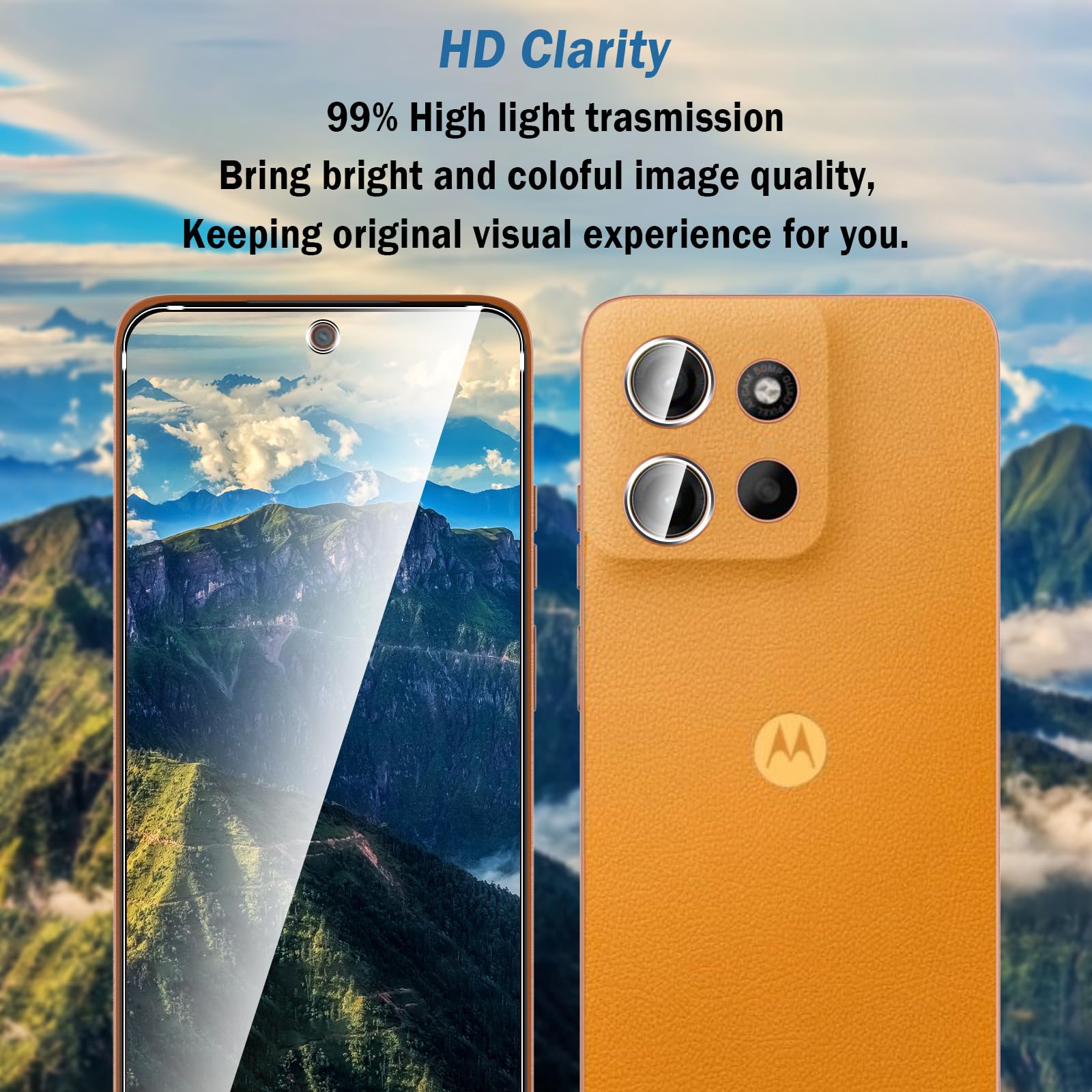 HOMEMO 2 Pack For Motorola Edge 2024 Screen Protector, 9H Hardness - View #7