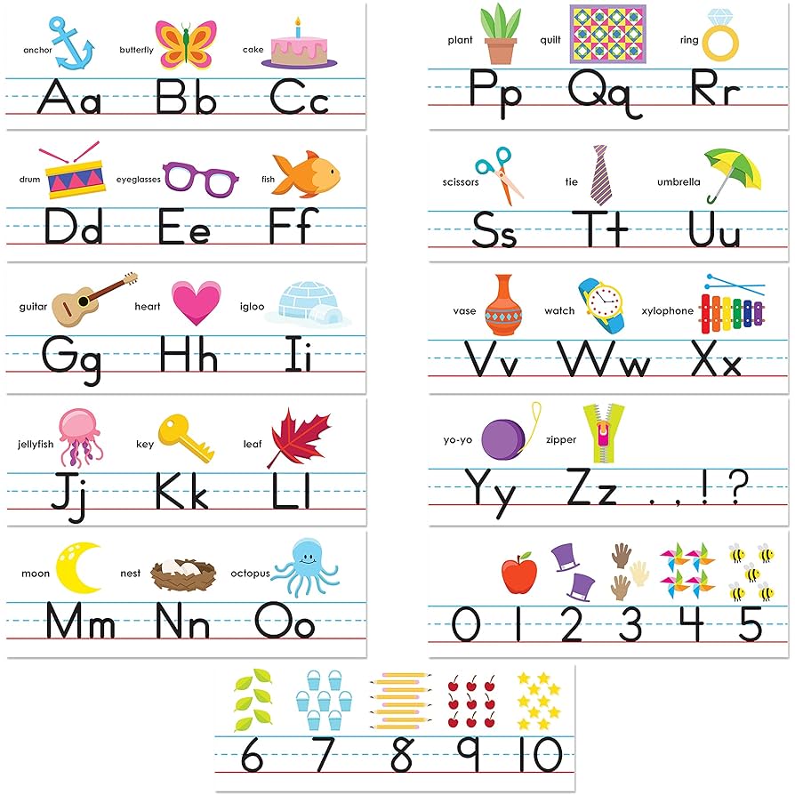 amazon-com-youngever-alphabet-line-for-classroom-wall-abc-alphabet-banner-educational-classroom-decorations-each-24-inch-x-8-5-inch-office-products for Free Printable Alphabet Line For Classroom Amazon.com: Youngever Alphabet Line for Classroom Wall, ABC Alphabet Banner, Educational Classroom Decorations (Each 24 inch x 8.5 inch) : Office Products for Free Printable Alphabet Line For Classroom