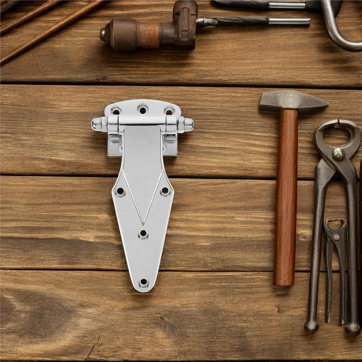Zinc Alloy Freezer Supply Refrigeration Part Door Hinge Compact Adjustable for Industrial Oven