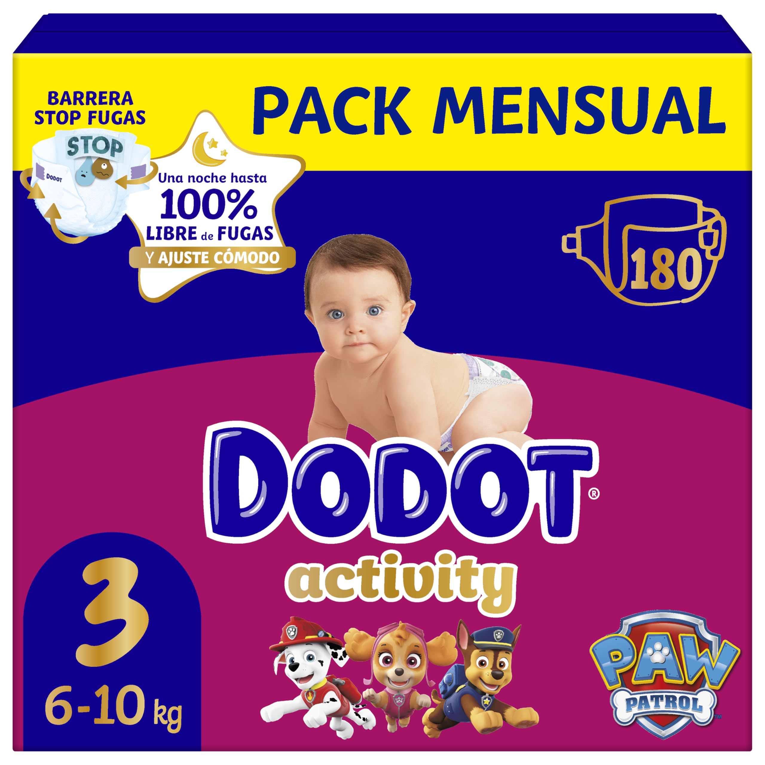 Dodot Activity Talla 7, 96 Pañales Para Bebé, 15kg+, Hasta 12 H De Protección Antifugas Y Ajuste — view 12