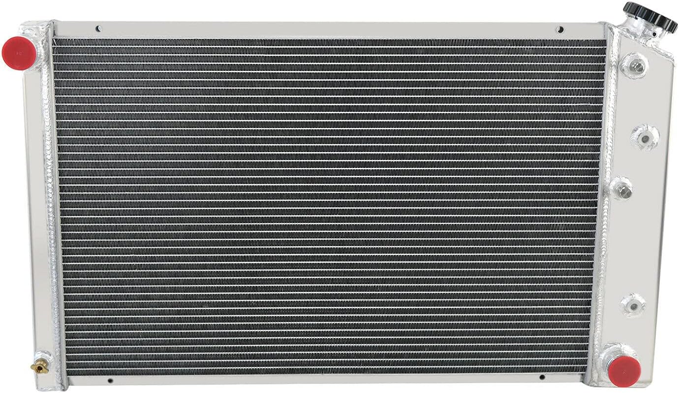 3-Row Cooling Radiator For 1973-1990 Chevy Caprice C10 C20 C30 K10 K20 K30 K5 Blazer Suburban El Camino Pickup Radiators