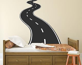 Tire Tracks Vinyl Wall Decal Auto Car Wheel Trace Removable Sticker Art ...
