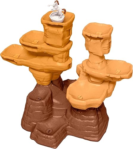 Miniatura 2 de Mattel Games Spirit Untamed Hoppin' Horses - Juego de lanzador de caballos para niños, con torre de montaña, mini piezas de juego de caballos para