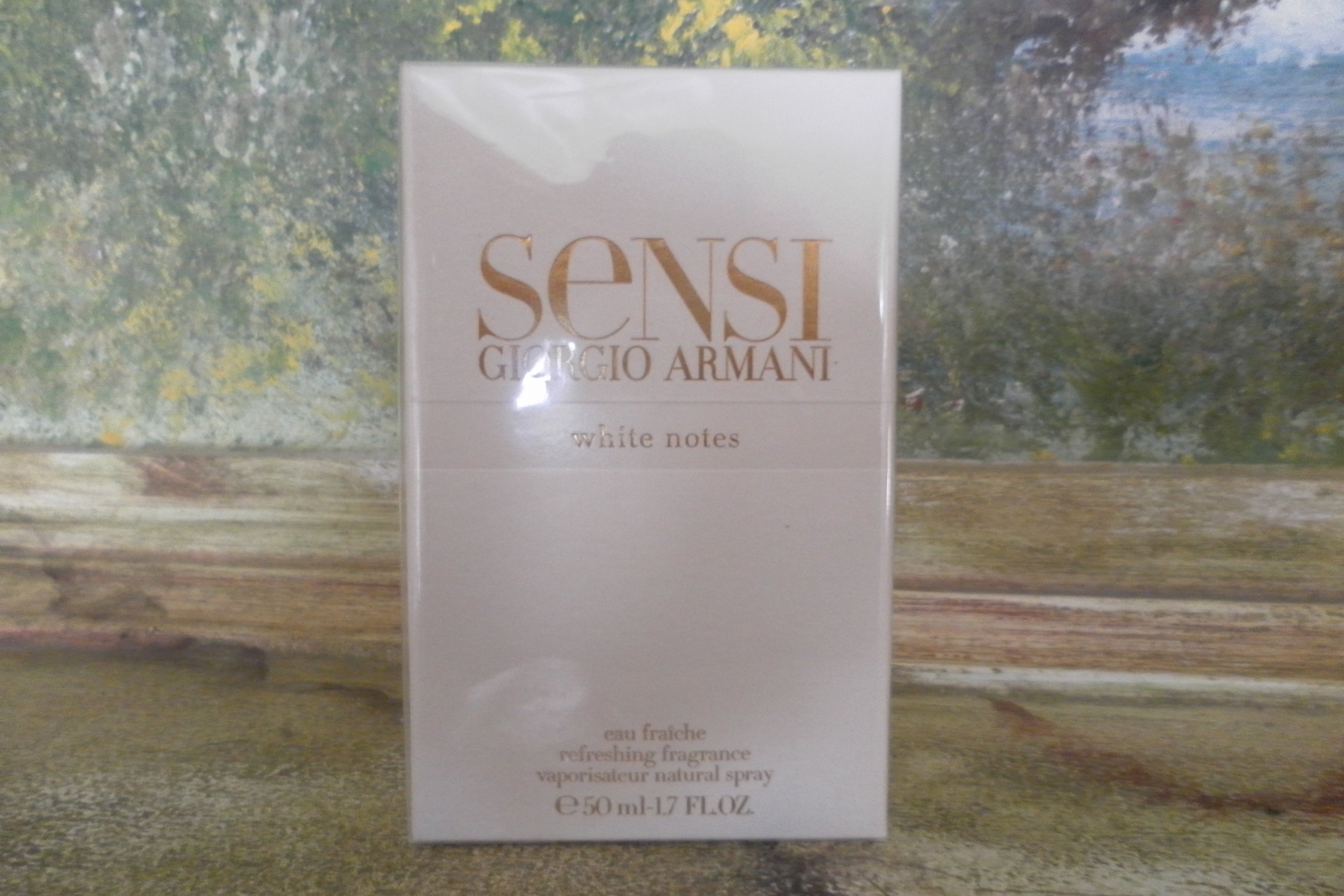 Giorgio Armani Sensi White Notes 50ml Eau Fraiche Refreshing Fragrance