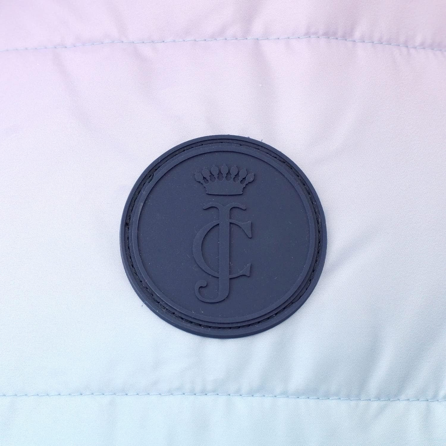 Juicy Couture Girls Puffer Jacket, Ombre Printed Bubble Kids Coat with Fur Hoodie: Clothing, Shoes & Jewelry