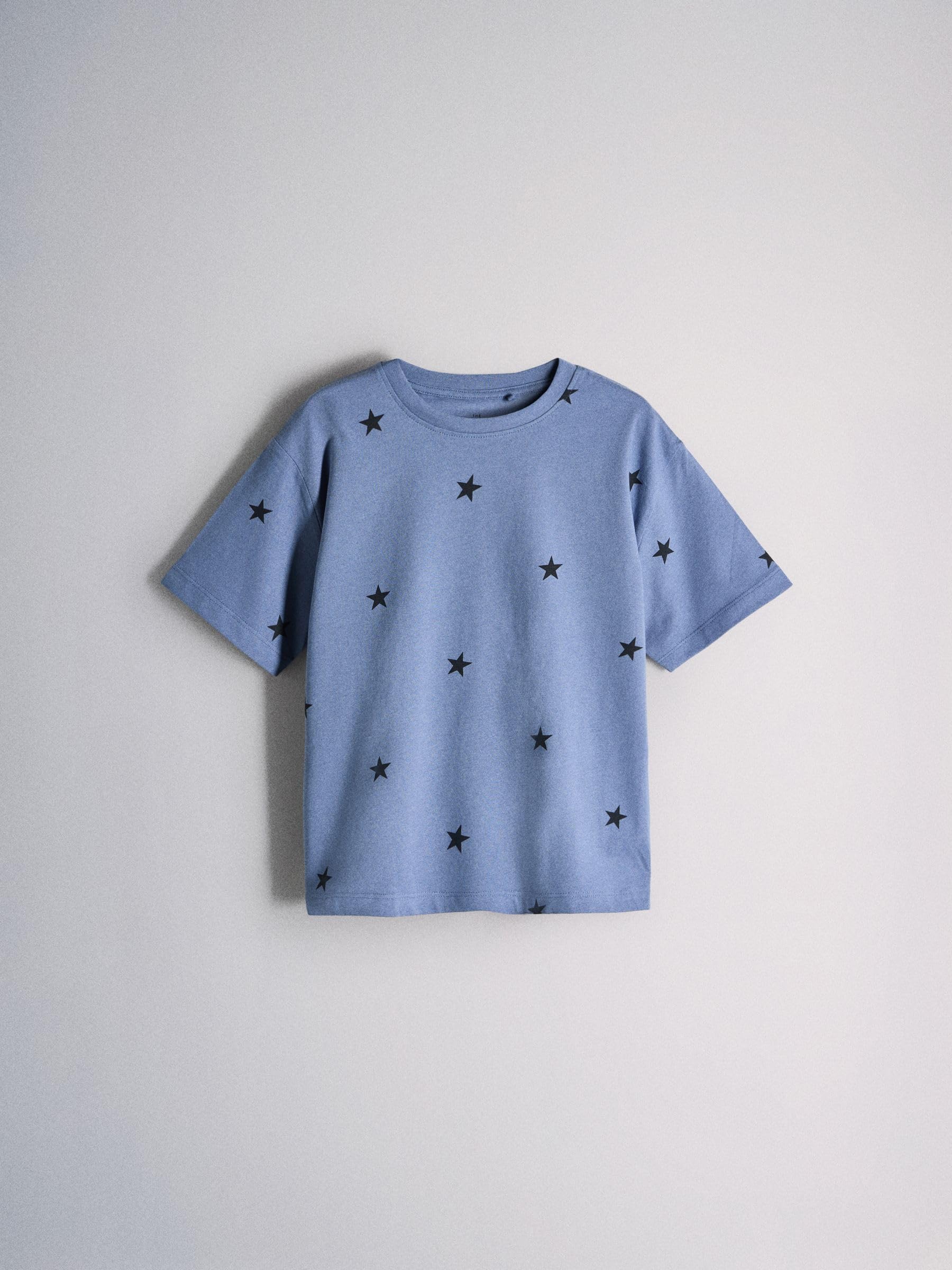 THE SET Niños Pack de 5 Conjuntos de Pijama formados por Camiseta Extragrande de Manga Corta y pantalón Corto
