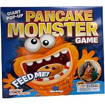 Pancake Monster Hilarious Interactive Tactile Toy Game for Kids by Blue Orange Games for 2 to 4 Players Ages 3 & Up.