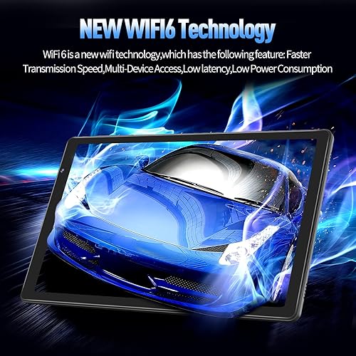 Miniatura 7 de Tablet Android de 10 pulgadas tablet Android 12 32 GB ROM 512 GB expandido pantalla táctil IPS HD y altavoz dual batería de larga duración de 6000