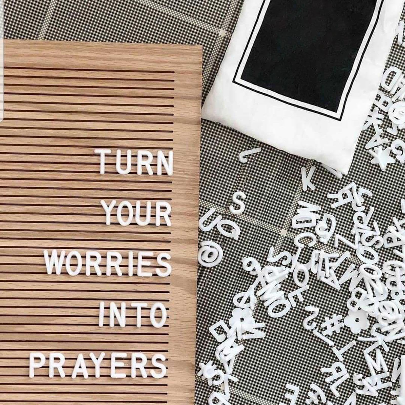 Felt Letter Board Bacheca Comunicativa con Cornice Legno Tabellone Lettere Intercambiabili Pannello Annuncio Decorativo Adatto per Decorazione