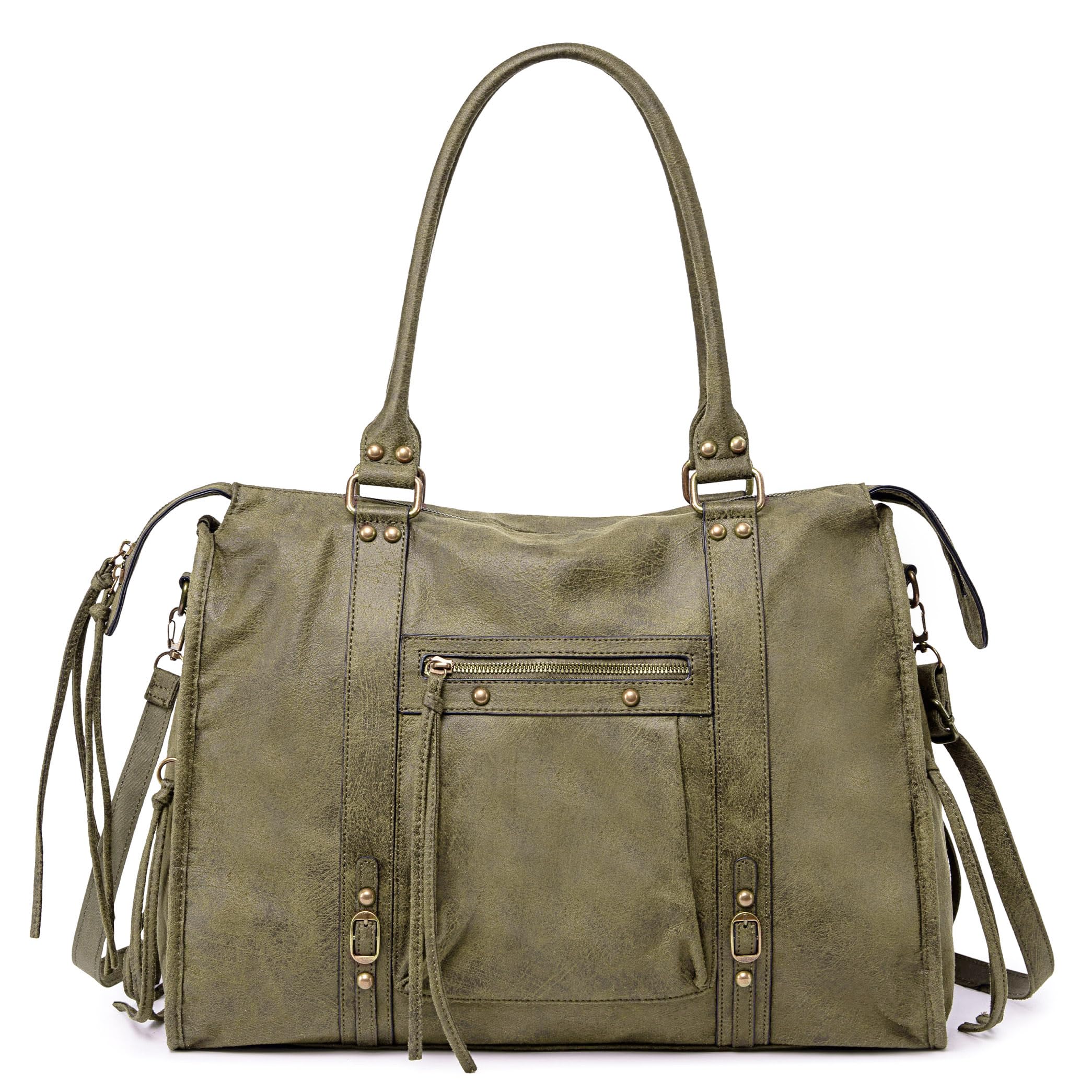 David Jones - Grand Sac à Main Femme Cabas Fourre-Tout Daim Suède