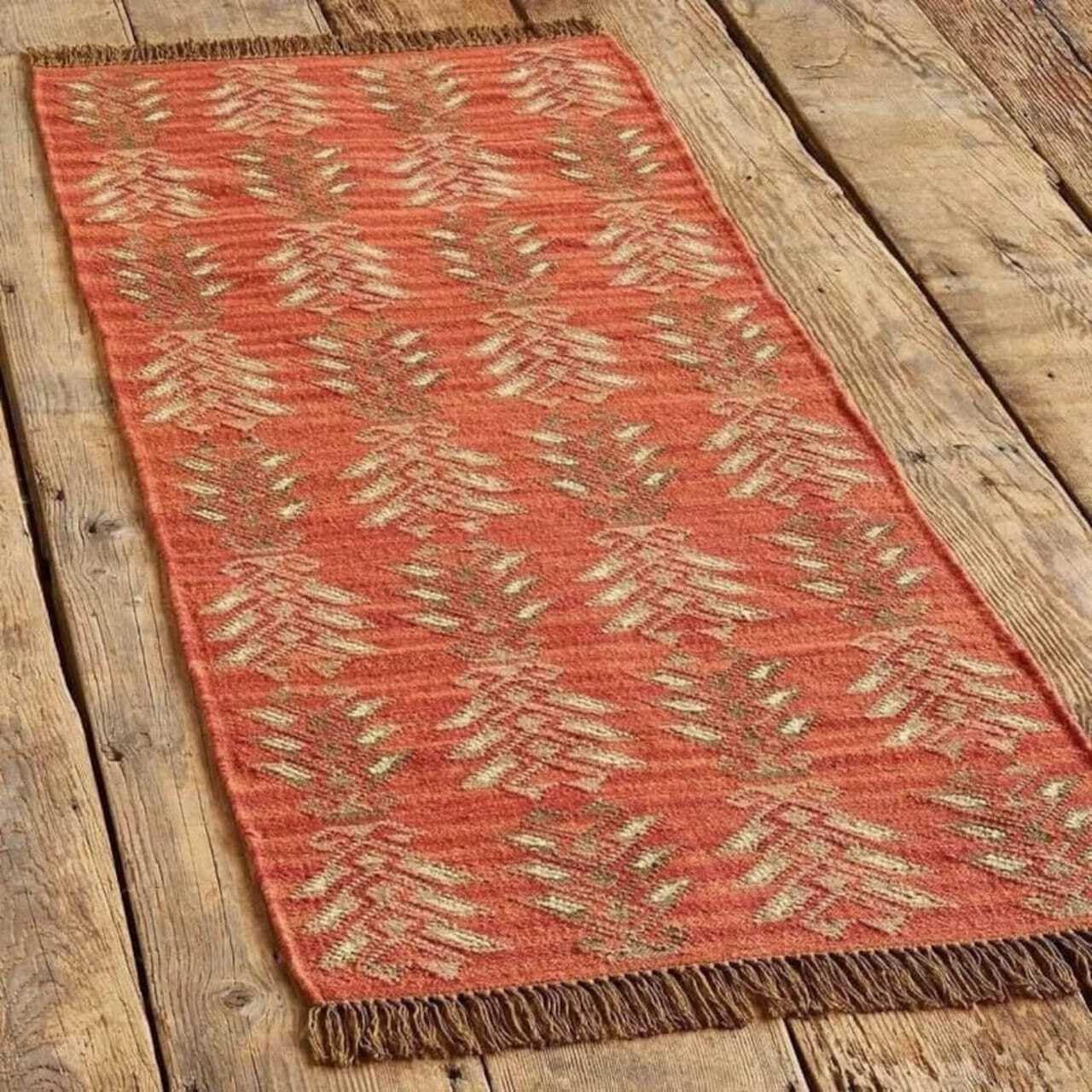 Tapis en jute et laine au style bohème pour réchauffer votre salon de 200x250 cm