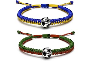 MANYC Soccer Bracelets for Kids and Adults