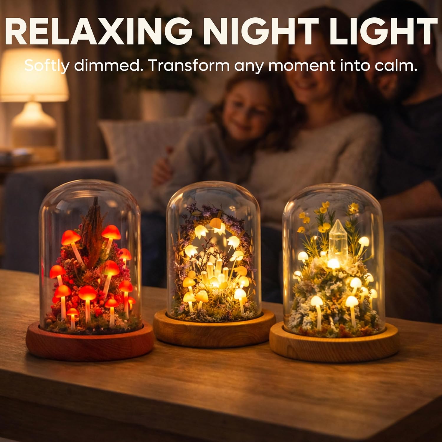 Mushroom Lamp - Bundle of 3