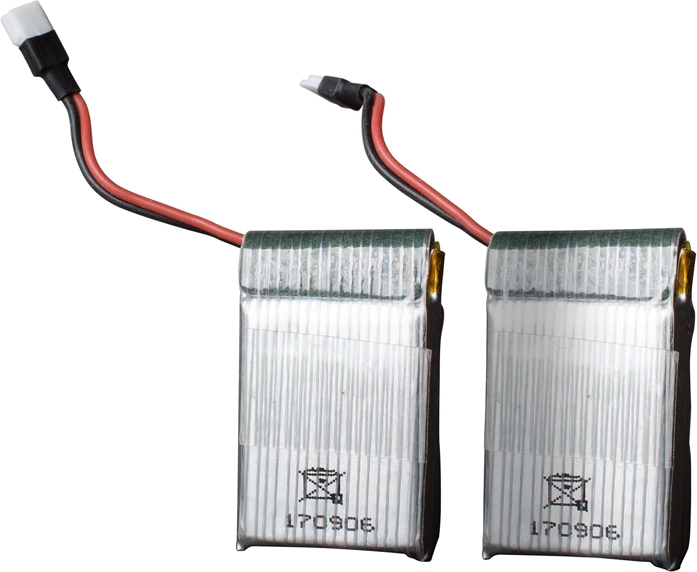 Force1 UFO 3000 and UFO 4000 Drone Batteries - 2 Pack 3.7v 500mAh LiPo Drone Battery UFO 3000 and UFO 4000 Quadcopter Drones