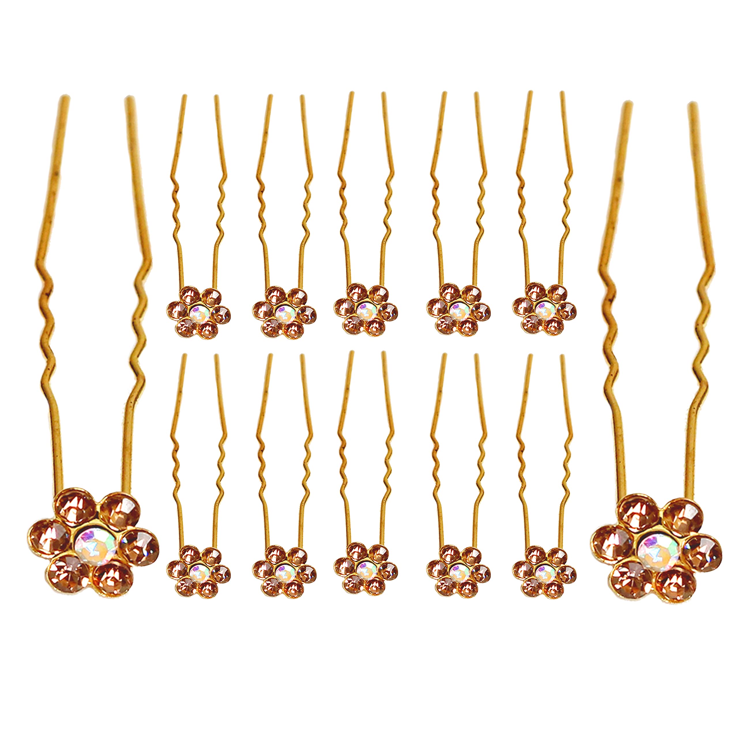 Paradise Hair Pins For Women/Bridal Hair Accessories For Women And Girls/Juda Pins For Women (Silver 12 pc) 1