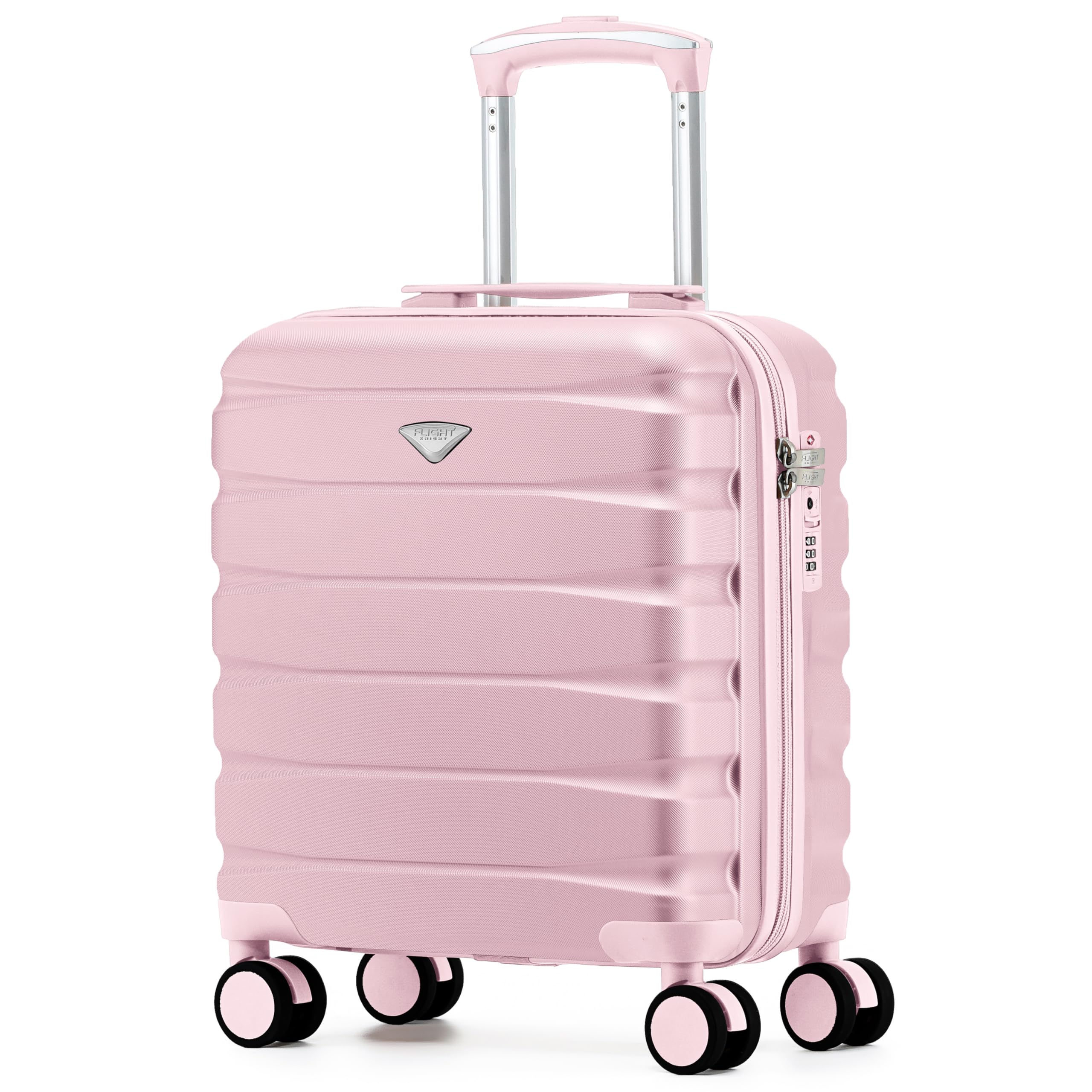 Flight Knight Underseat Cabin Suitcase 45x36x20cm | Free Hand Luggage for EasyJet & Wizz Air | Lightweight ABS Hard Shell with 8 Silent-Glide Spinner Wheels | Max Space Travel Bag — view 231