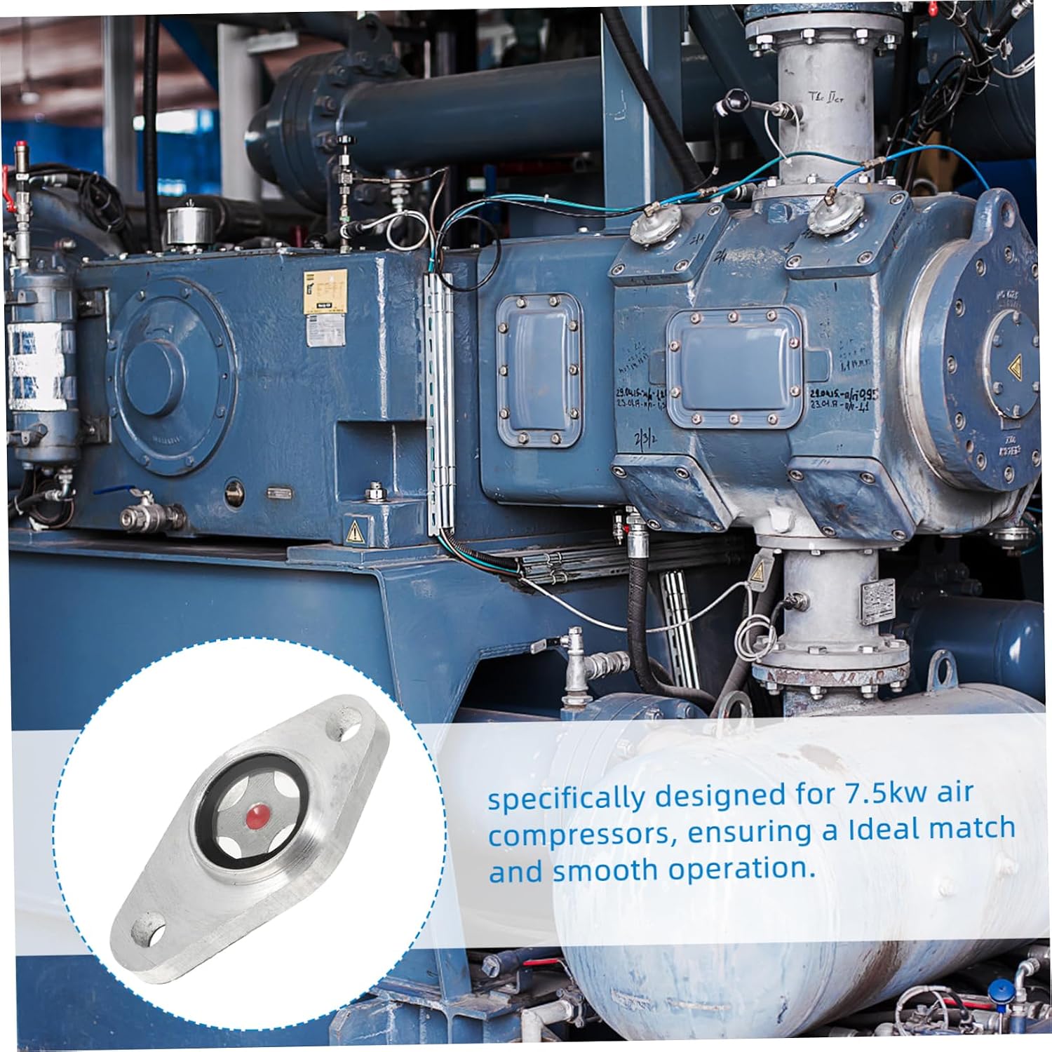 jojofuny Replacement Oil Pump Gasket for Air Compressors Zinc Alloy Mounting Parts for Enhanced Efficiency and Compatibility for Oil Tanks Pumps and Automotive Applications