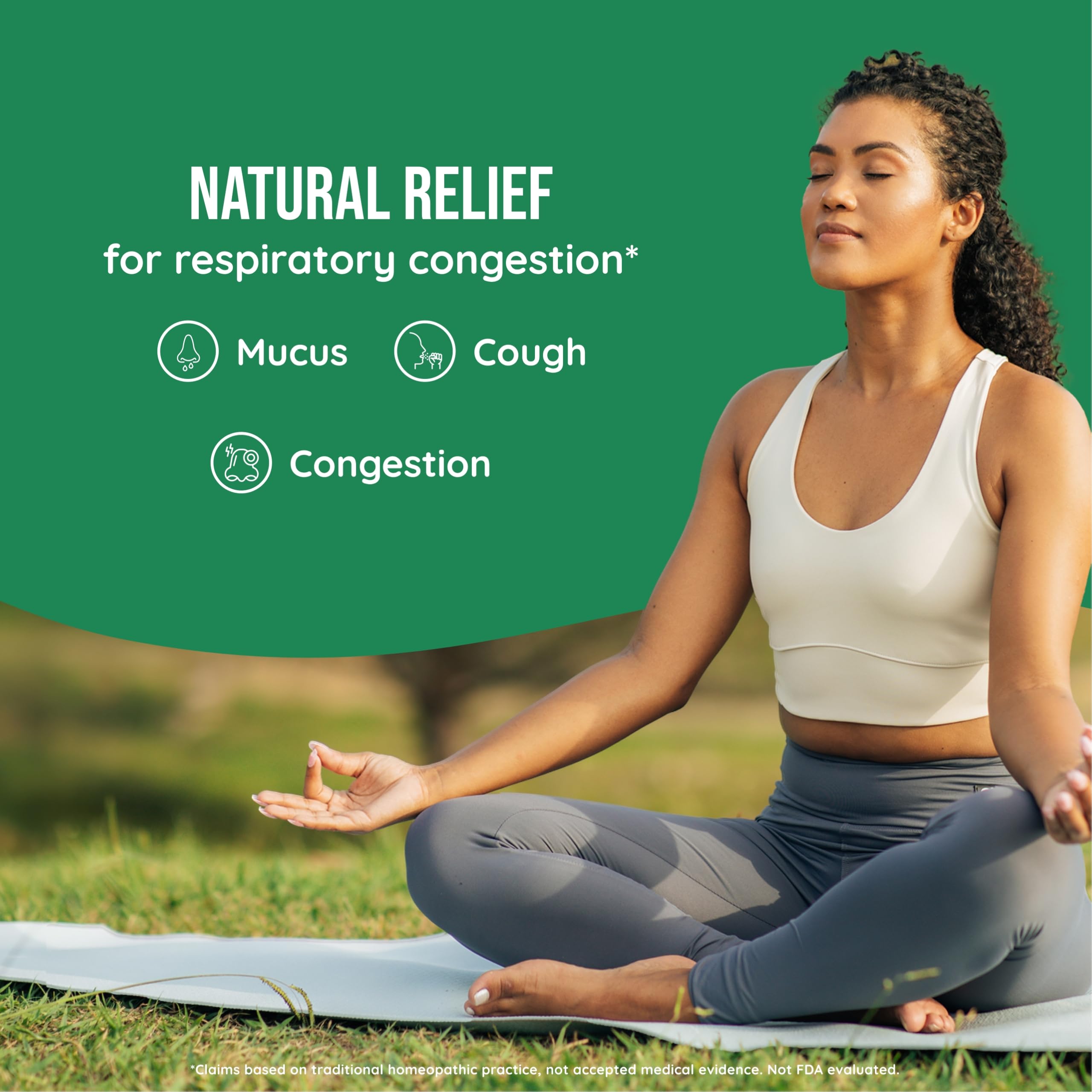BHI Mucus Relief Fast-Dissolving Tablets, 100 Count — Amazon image 4