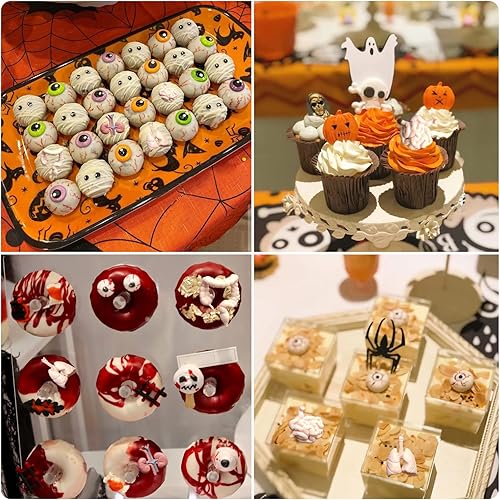 Miniatura 9 de Zixiang Moldes de silicona de órganos humanos para Halloween, intestino pulmonar, riñón, chocolate, fondant, para Halloween, fiesta, decoración de