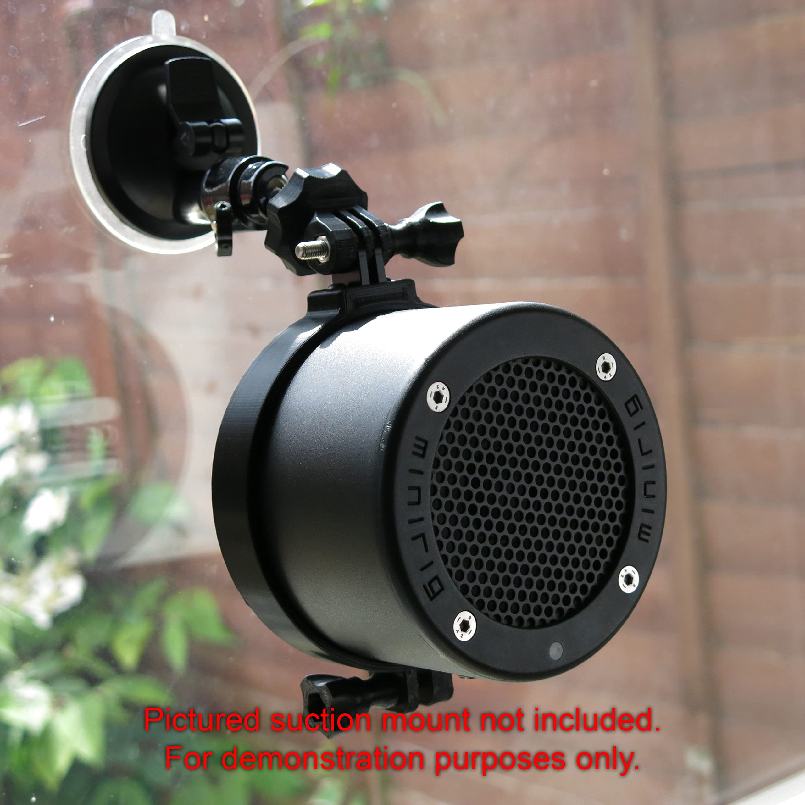 TorqueTech Universal Mount for Minirig MINI 1/2 Speaker compatible with GoPro Mounts, Black - Image 4