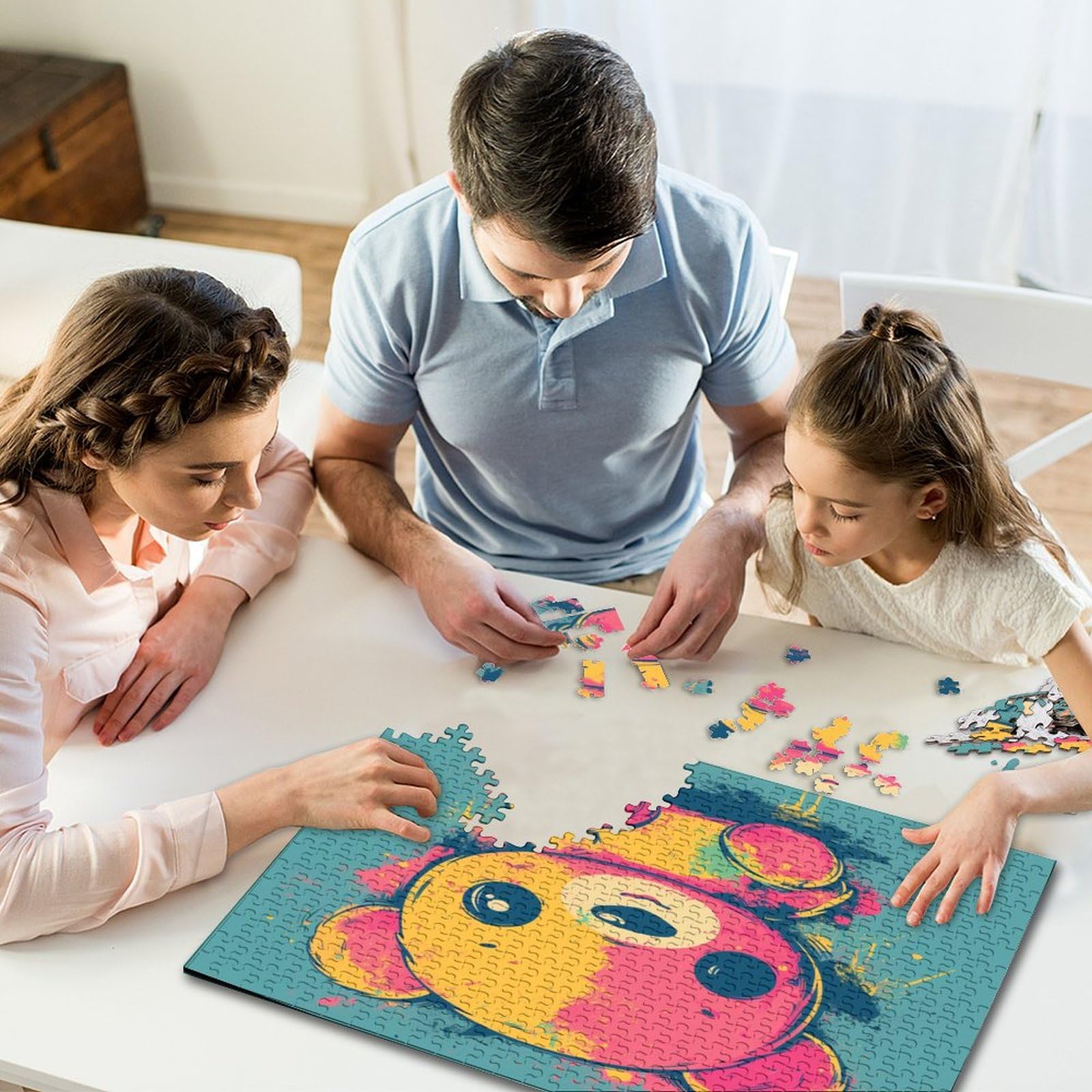 Raging Puzzles, Puzzle 1000 sztuk, Puzzle dla dorosłych, Puzzle Krajobraz, Wysokiej jakości nadruk Puzzle 1000 sztuk (75 x 50 cm)