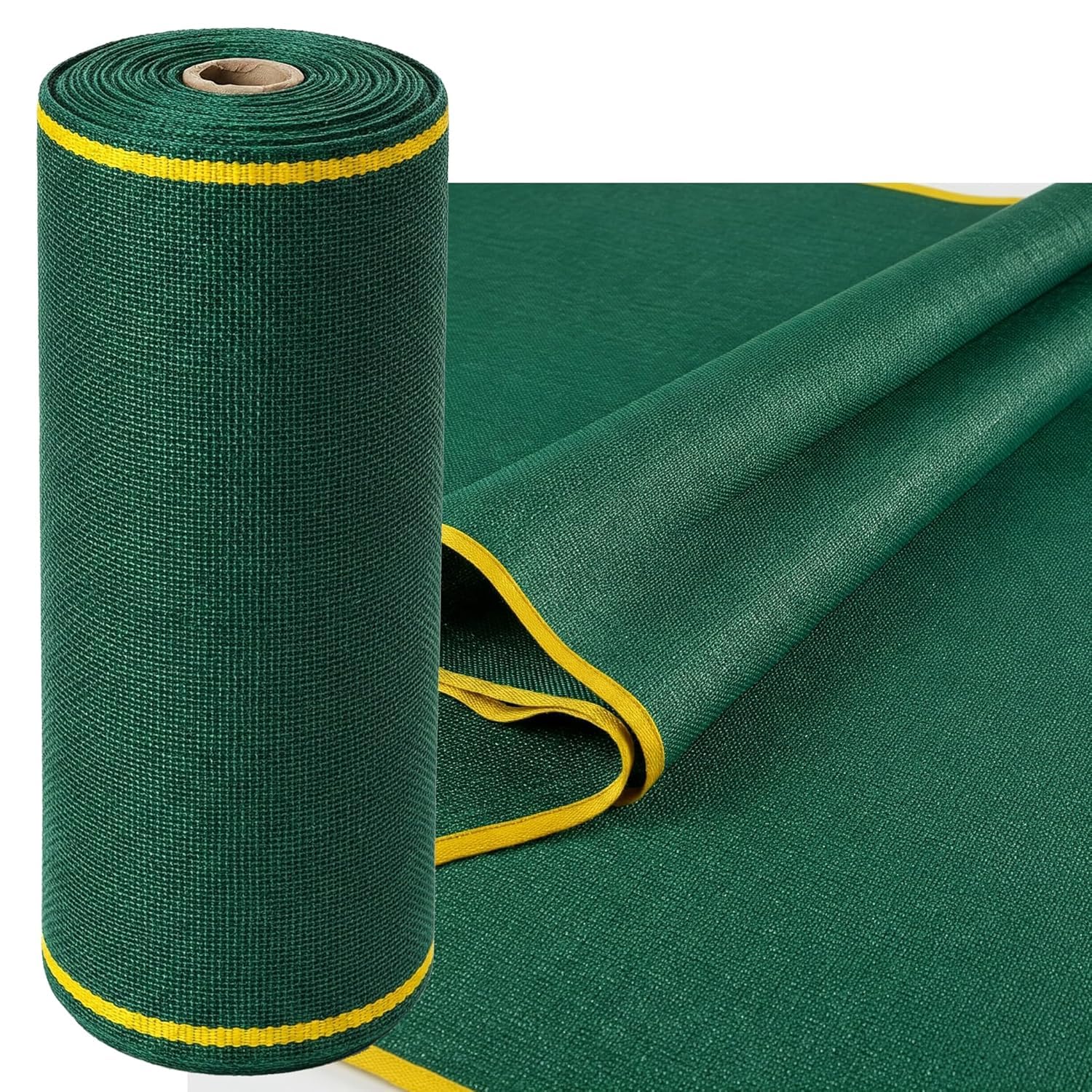 Woohome Green Shade Net(10 X 50Ft) UV Stabilized Agro Net for Terrace, Balcony, Garden & Greenhouse | 75% Sun Protection | Heavy-Duty Net for Plants, Outdoor & Farming Use