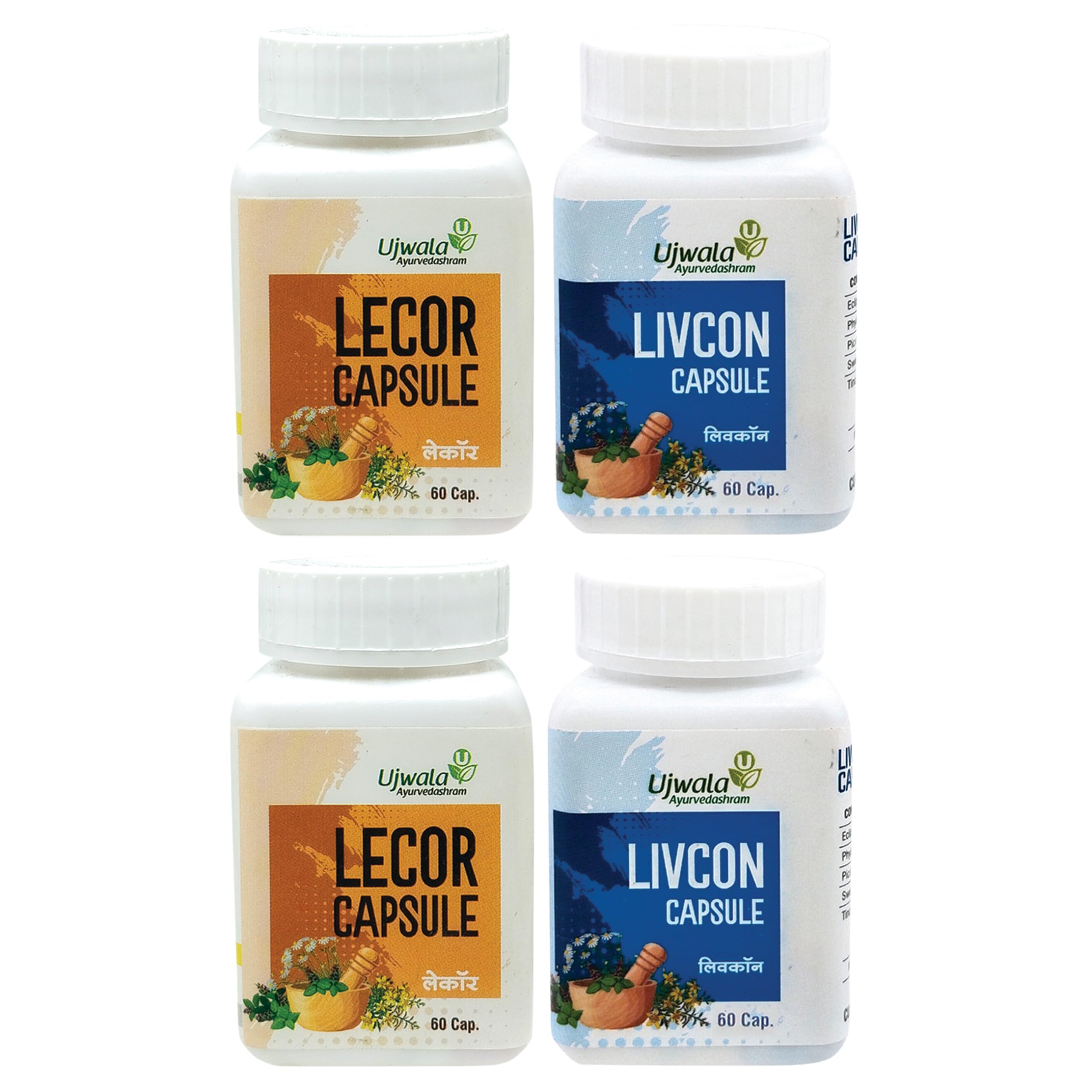 Lecor and Livcon Capsule Pack of 2 Combi Kit For Vitiligo and White Patches (4 item in the set) | (B0CQ8SZXGZ) Amazon Price History, Amazon Price Tracker